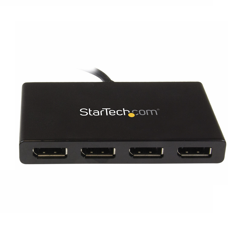 StarTech MSTMDP124DP 4-Port Multi Monitor Adapter - mDP to DisplayPort MST Hub